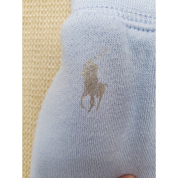 Polo Ralph Lauren Girls Blue Fleece Drawstring Waist Jogger Pants Size XL 16 NWT - Picture 4 of 8